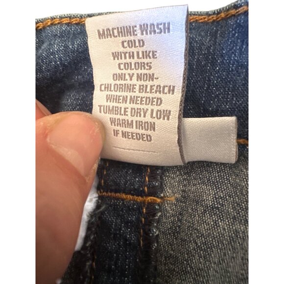 Soft Surroundings Medium Petite Tiered Denim Skirt Prairie Western Ranch - Picture 4 of 5